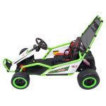 Elektrická motokára Tornado Drift - zelená